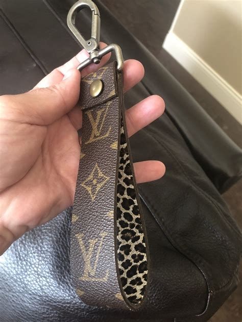 louis vuitton key wristlet|Louis Vuitton keychains on sale.